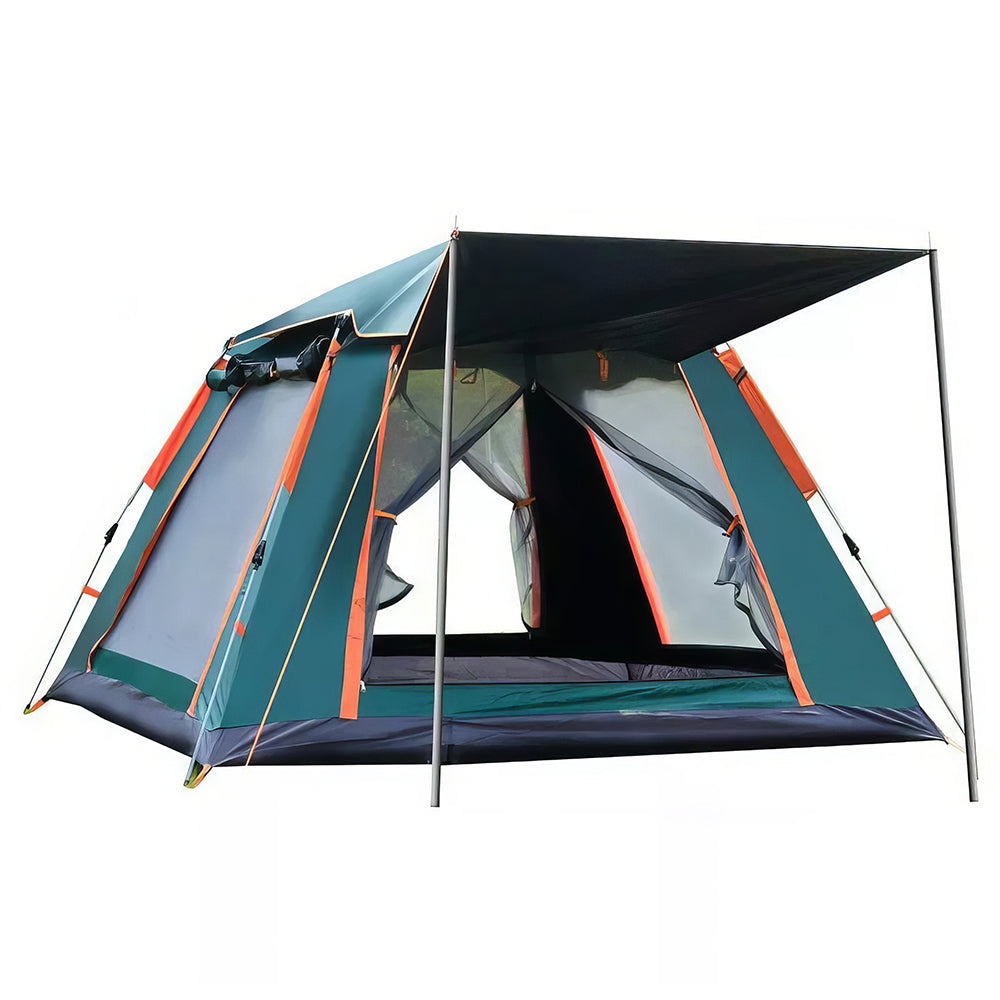4-Person Pop-Up Camping Tent - Waterproof & Windproof