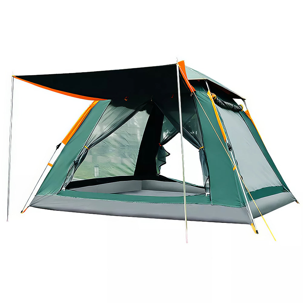 4-Person Pop-Up Camping Tent - Waterproof & Windproof