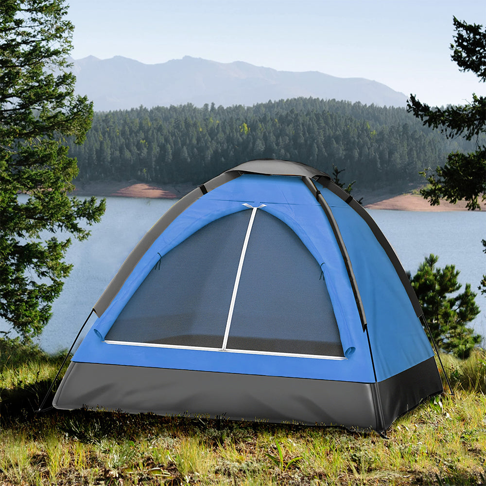 2-Person Lightweight Camping Tent with Rainfly