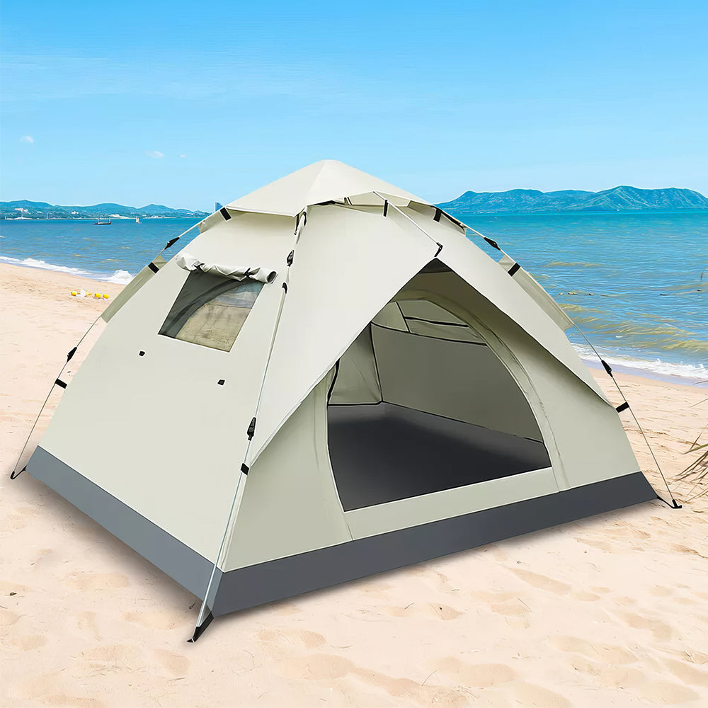 3-4 Person Automatic Camping Tent - Waterproof & Windproof